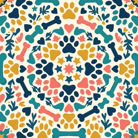 Pattern pet accessory designs