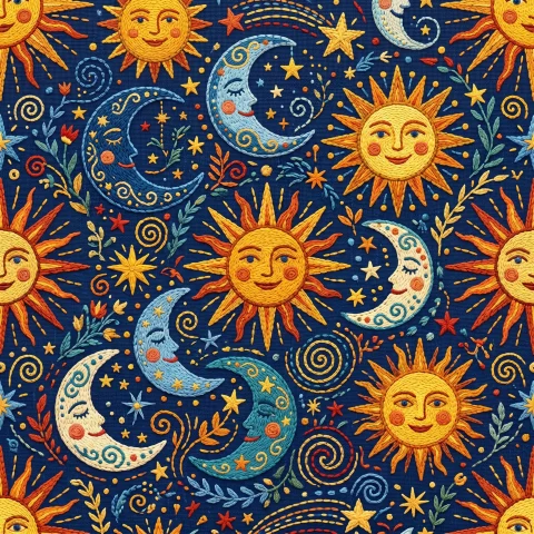 Celestial pet accessory designs