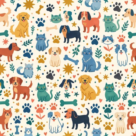 Pattern pet accessory designs