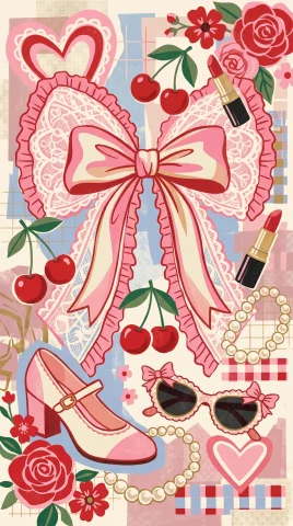 Coquette phone case designs