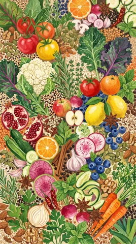 Botanical phone case designs