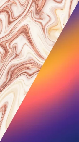 Gradient phone case designs