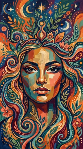 Portrait phone case designs