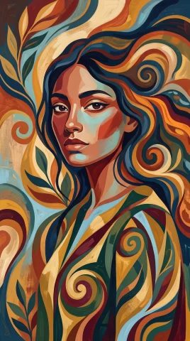 Portrait phone case designs