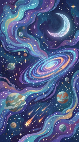 Space phone case designs