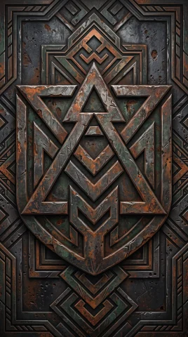 Geometric phone case designs
