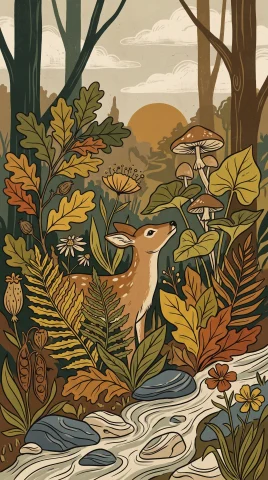 Cottagecore phone case designs