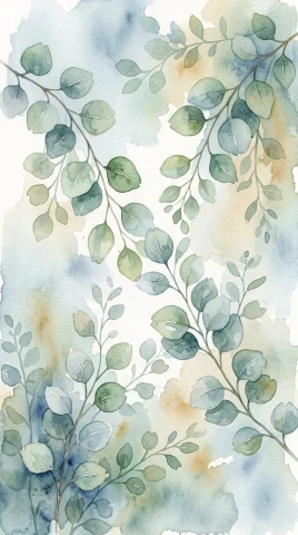 Watercolor phone case designs