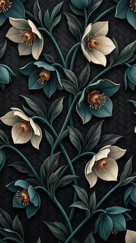 Diseños de fundas para teléfono con motivos florales