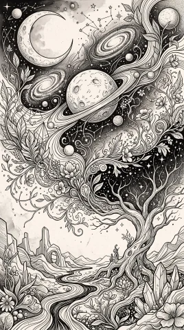Line Art phone case designs