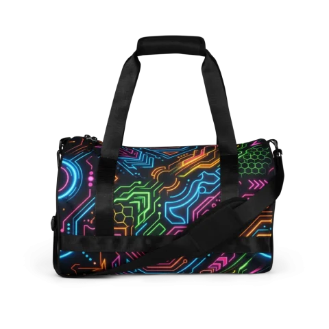 Midnight Pulse of Neon Light