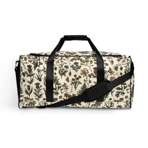 Duffle bag mockup
