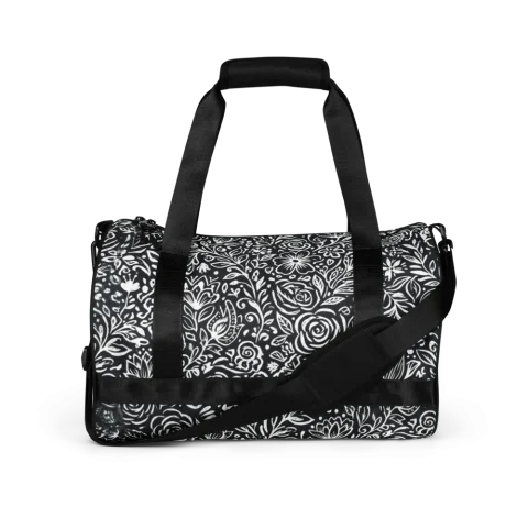Chalk White Botanical Floral Tapestry