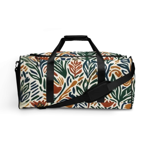 Duffle bag mockup