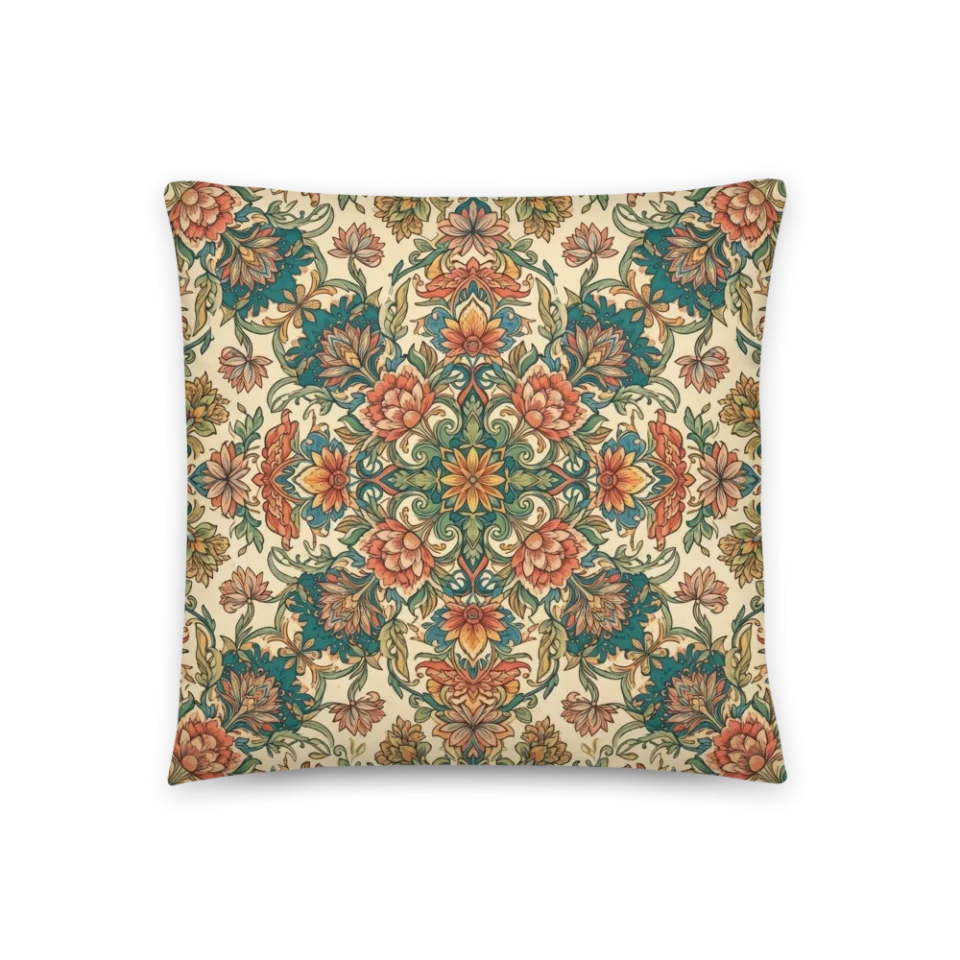 A mesmerizing, hand-sketched black and white kaleidoscope pattern with bold symmetrical shapes.