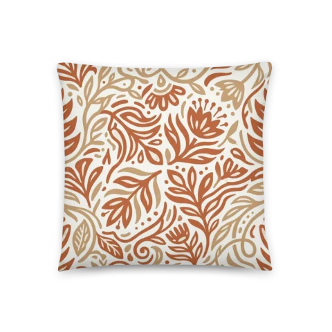 Earthy Terracotta and Sand Abstract