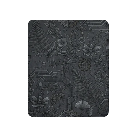 Industrial Botanical in Graphite Tones