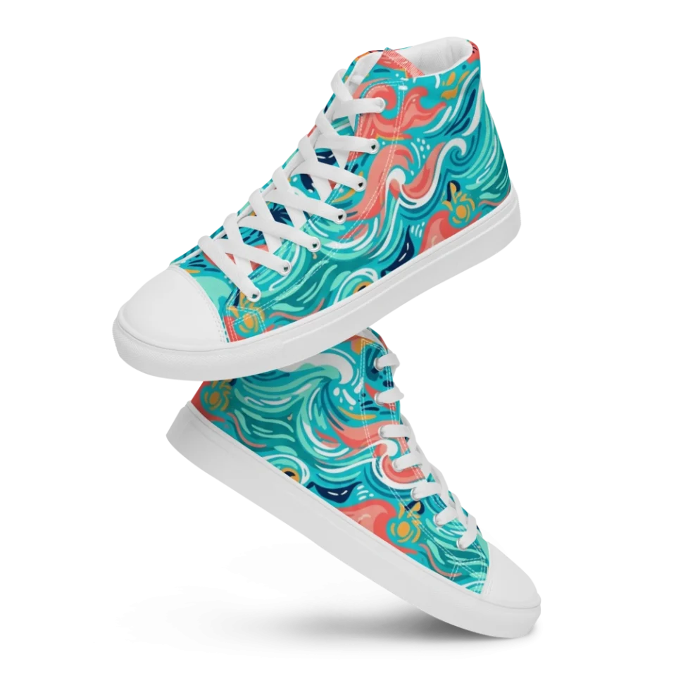 Men's High Top Canvas Shoes
