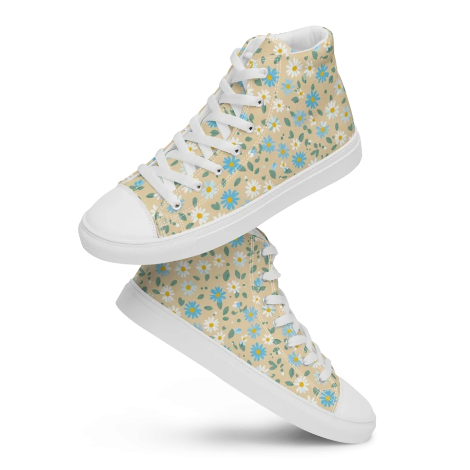 Men's High Top Canvas Shoes