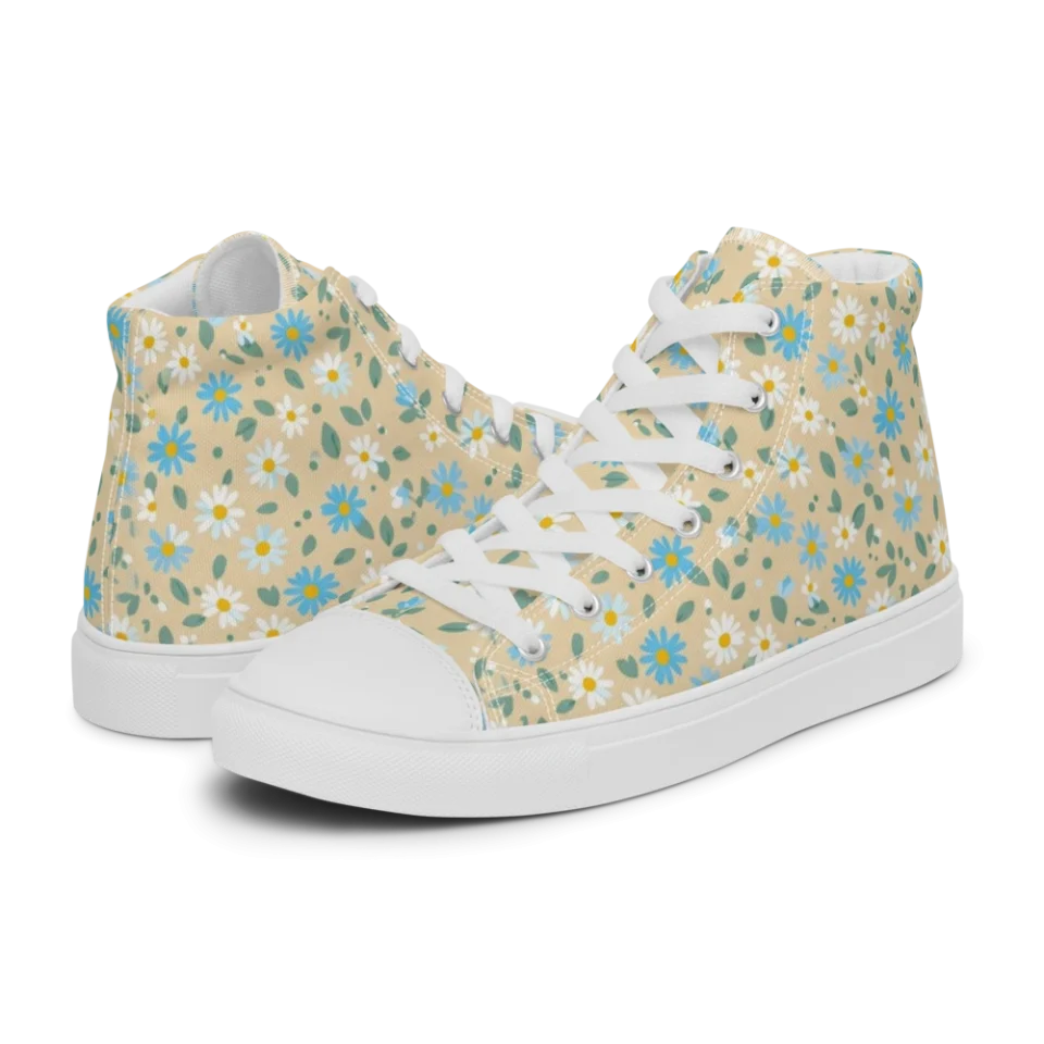 Women's High Top Canvas Shoes