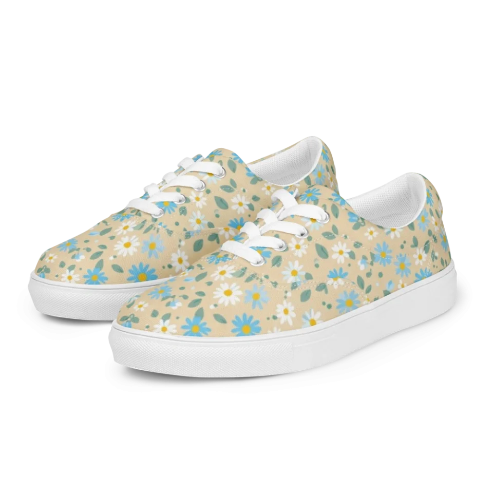 Women's Lace-Up Canvas Shoes
