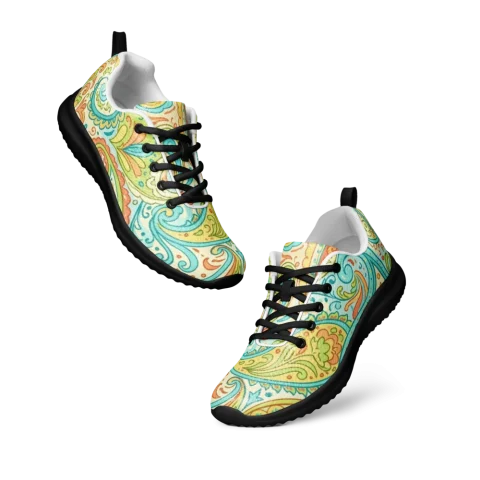 Whimsical Drifting Paisley Whispers