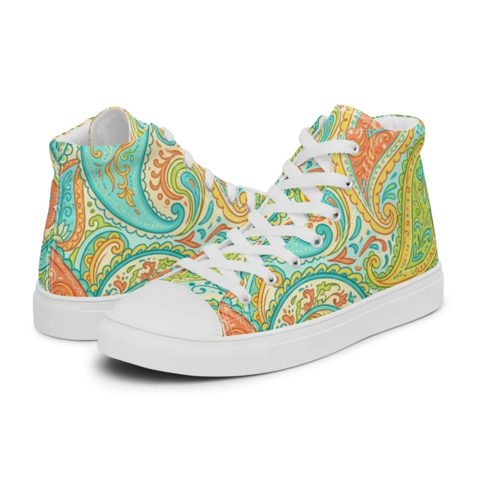 Women's High Top Canvas Shoes
