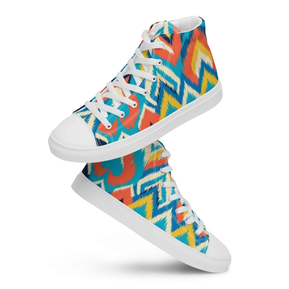 Men's High Top Canvas Shoes