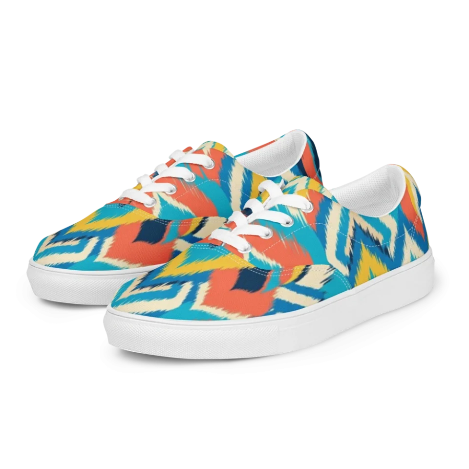 Men's Lace-Up Canvas Shoes
