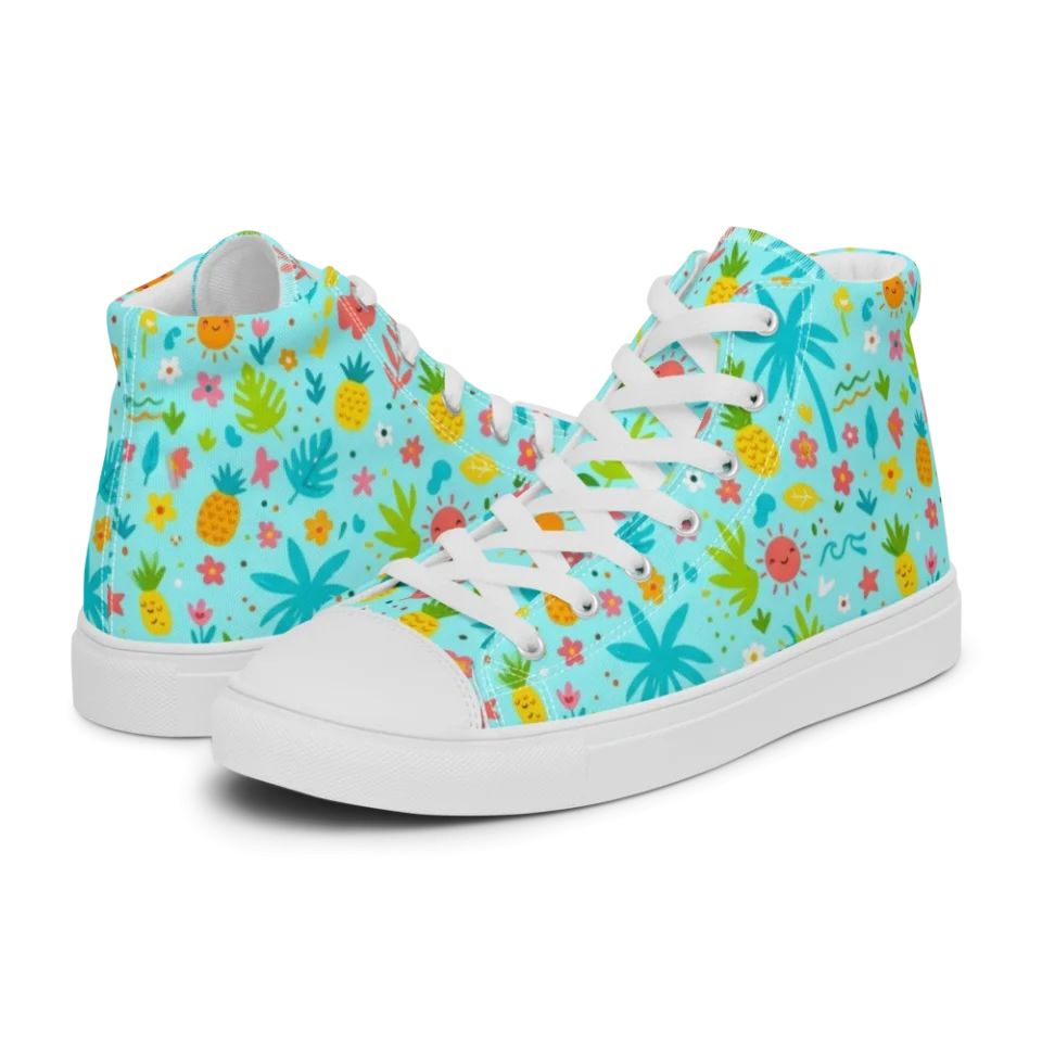 Women's High Top Canvas Shoes