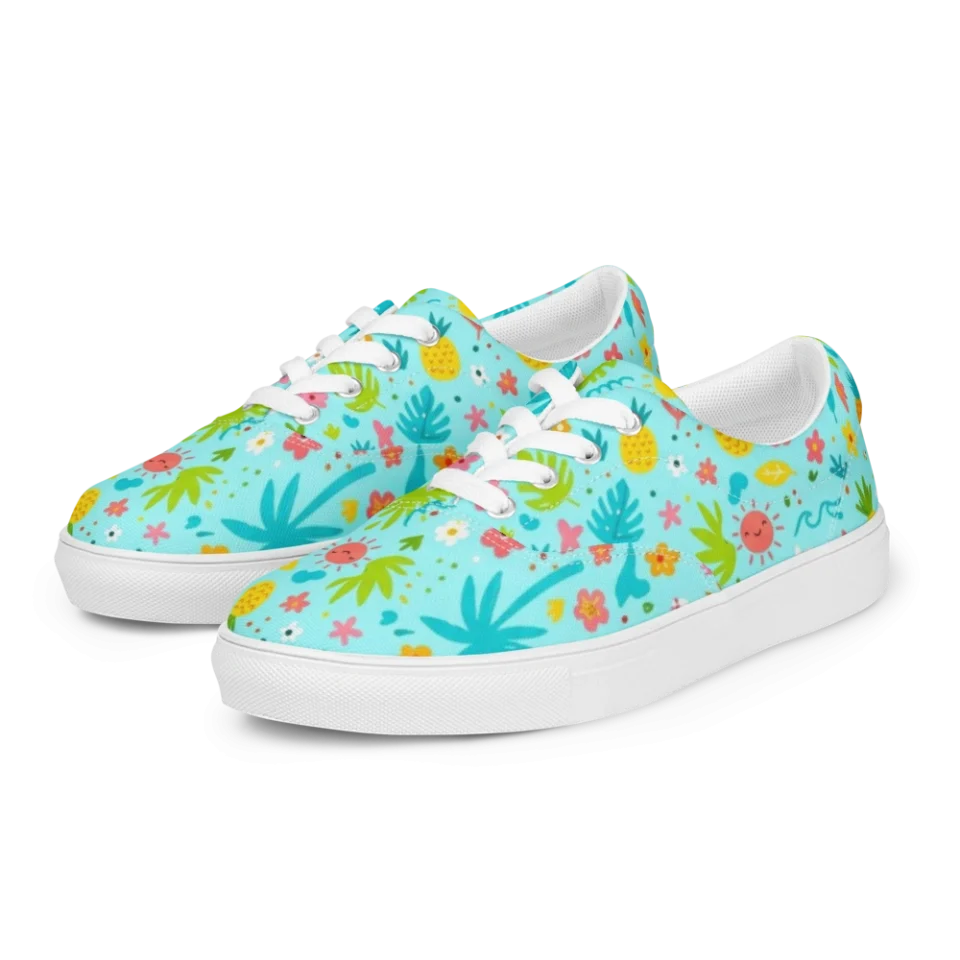 Men's Lace-Up Canvas Shoes