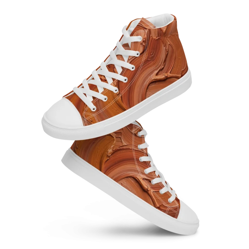 Men's High Top Canvas Shoes