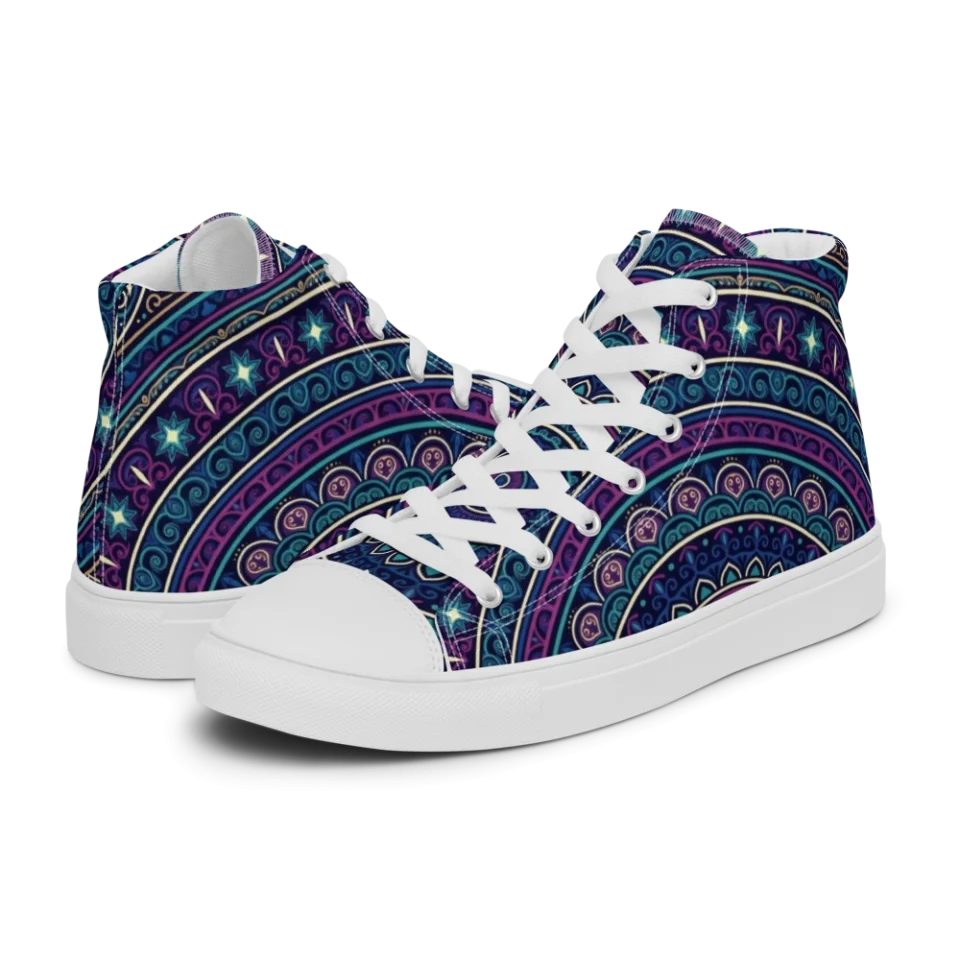 Women's High Top Canvas Shoes