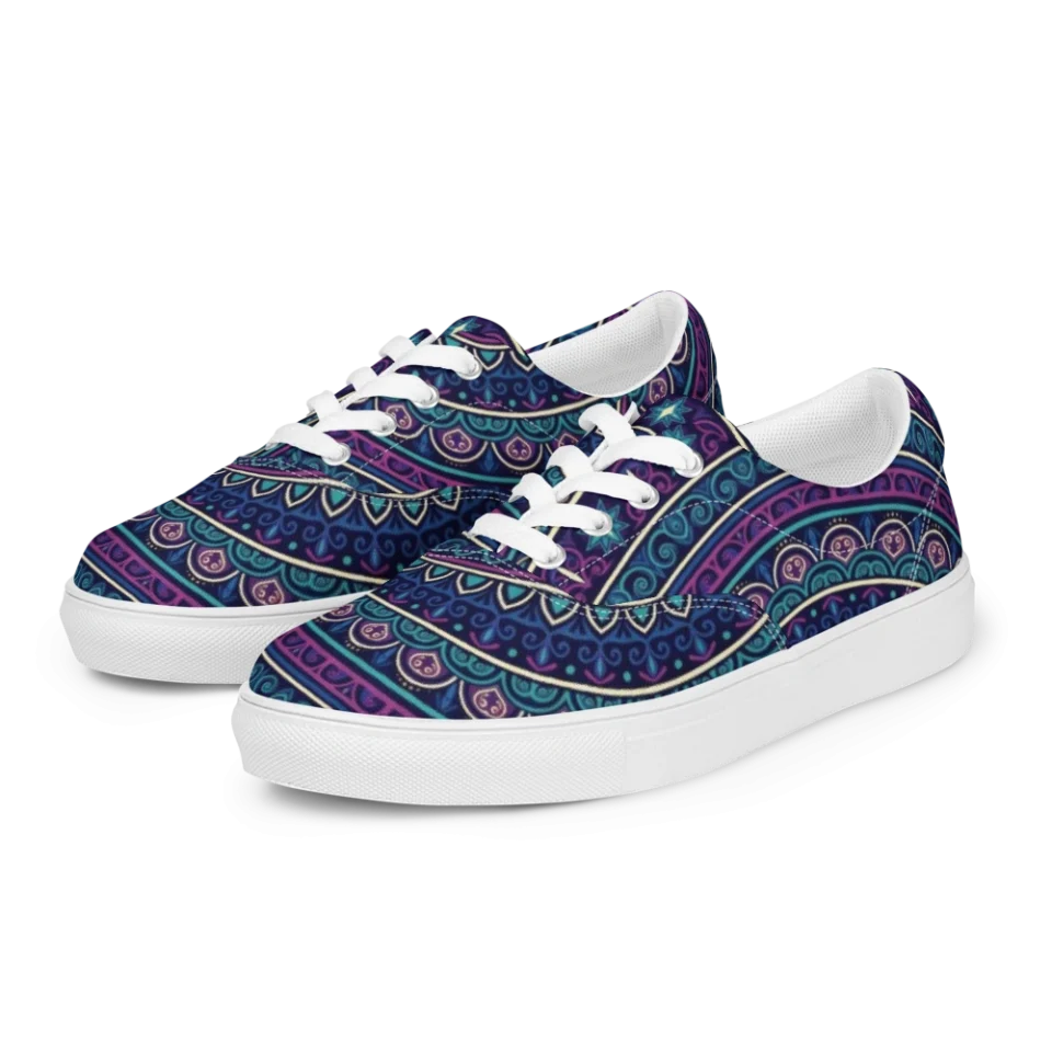 Women's Lace-Up Canvas Shoes
