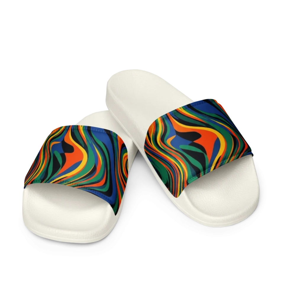 Abstract custom footwear designs