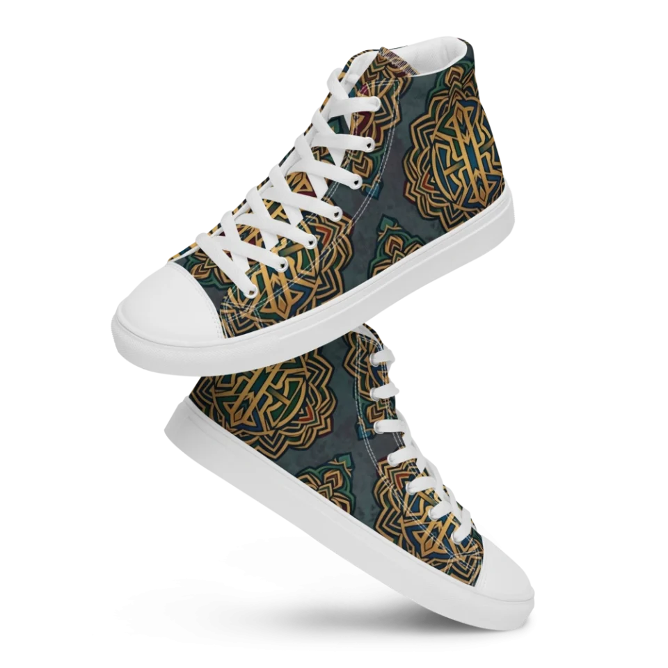 Men's High Top Canvas Shoes