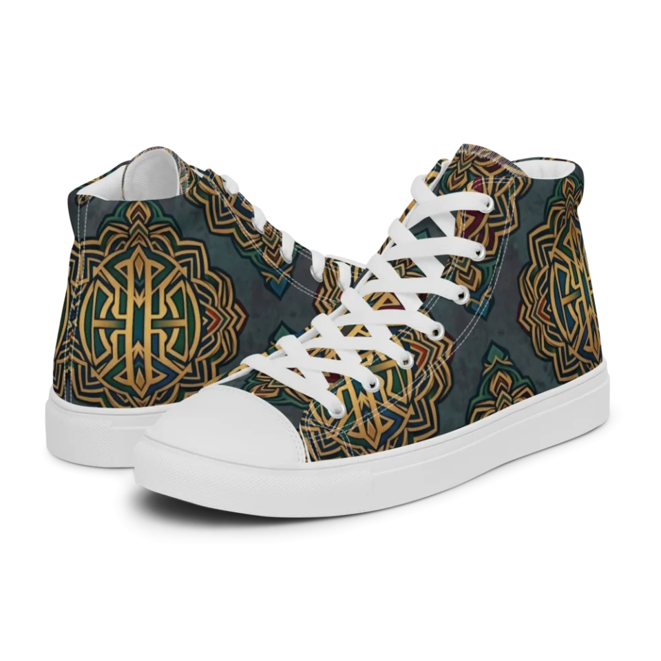 Women's High Top Canvas Shoes