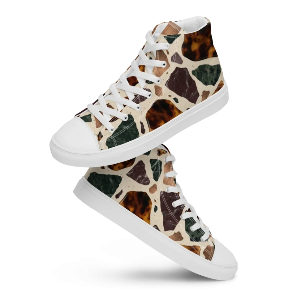 Men's High Top Canvas Shoes