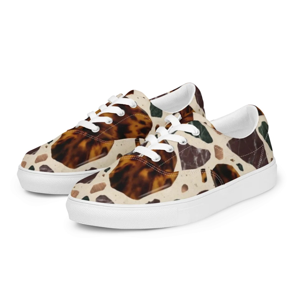 Men's Lace-Up Canvas Shoes