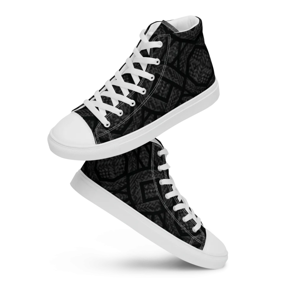 Men's High Top Canvas Shoes