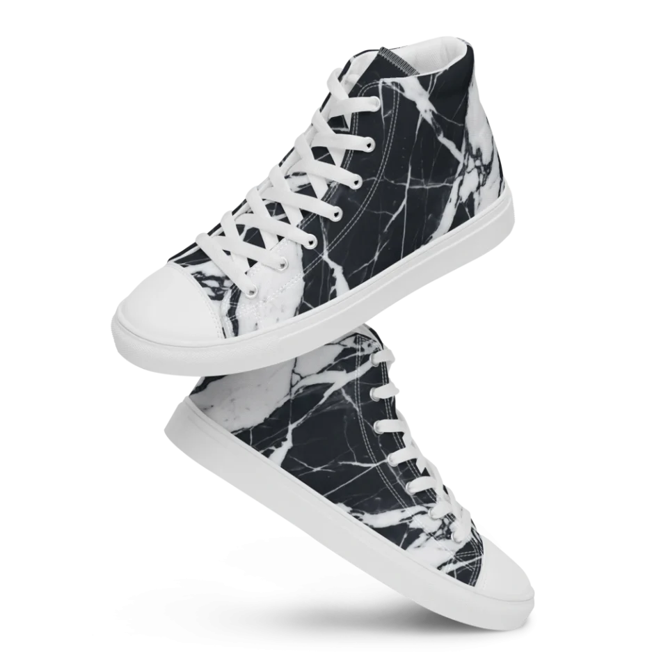 Men's High Top Canvas Shoes
