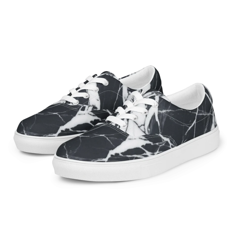 Men's Lace-Up Canvas Shoes