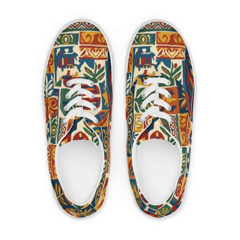 Men's Lace-Up Canvas Shoes