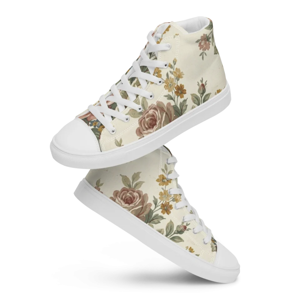 Men's High Top Canvas Shoes
