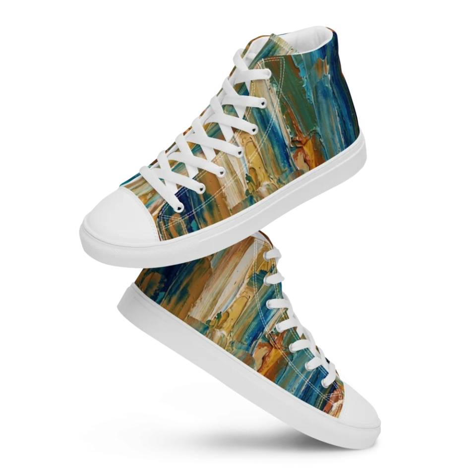Men's High Top Canvas Shoes