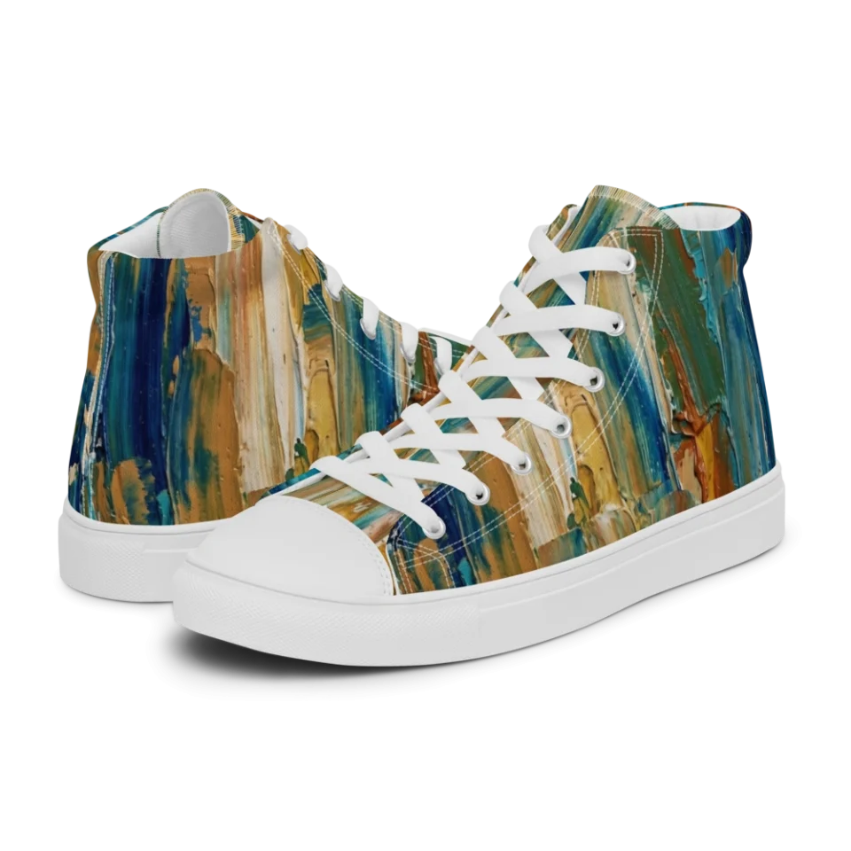 Women's High Top Canvas Shoes