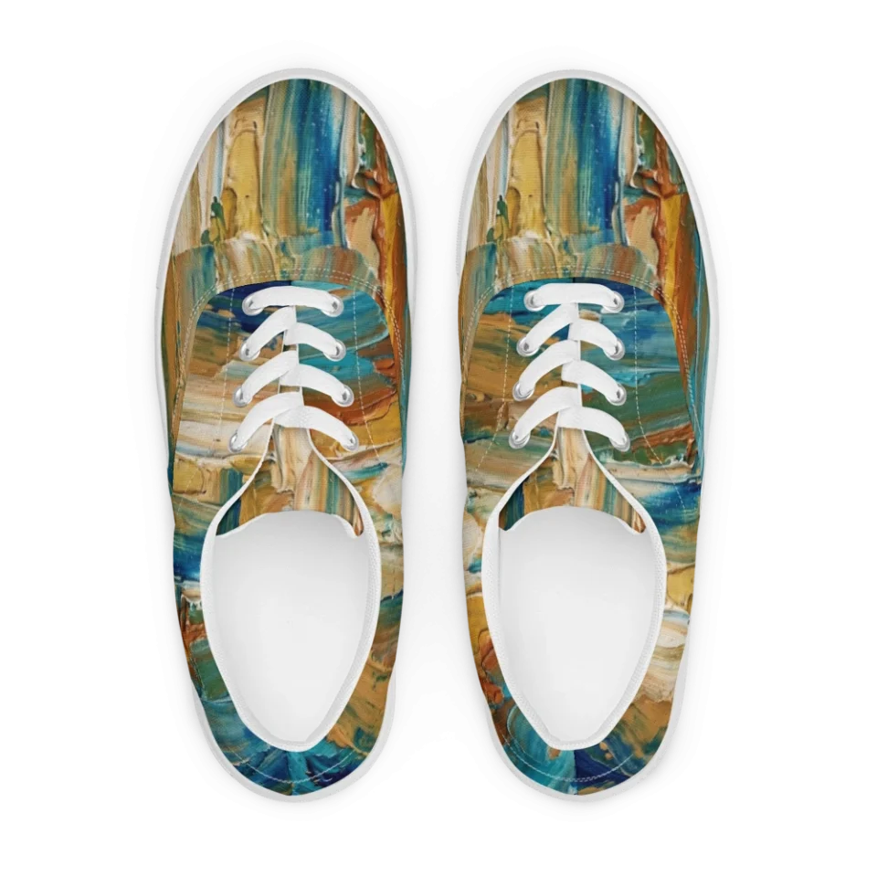 Men's Lace-Up Canvas Shoes
