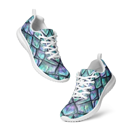 Iridescent Teal Purple Dragon Scales