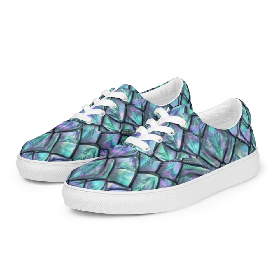 Women's Lace-Up Canvas Shoes