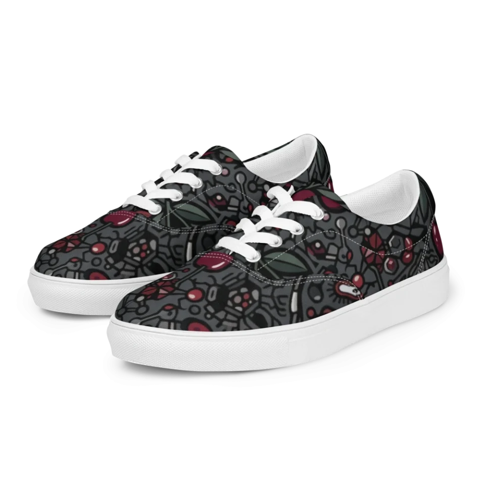 Women's Lace-Up Canvas Shoes